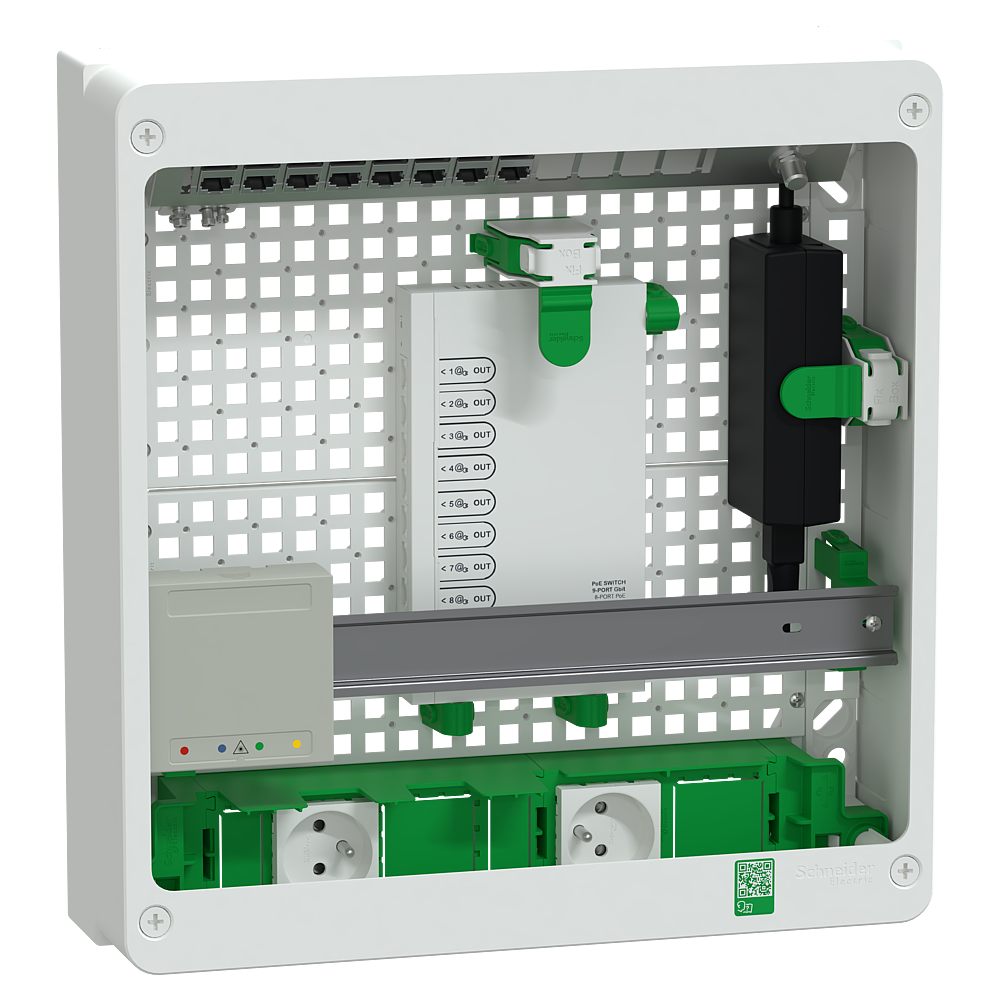 Resi9 VDI 18M2R Switch PoE 8RJ